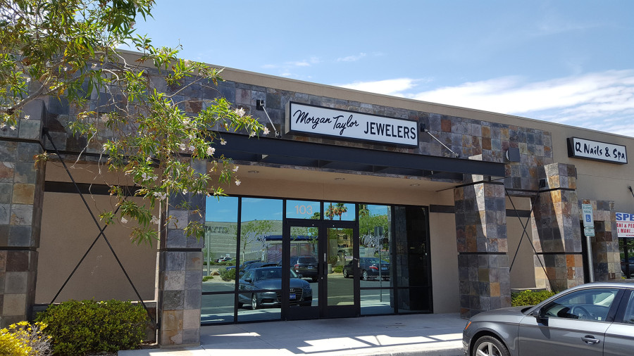 Entrance to Morgan Taylor Jewelers, West Las Vegas