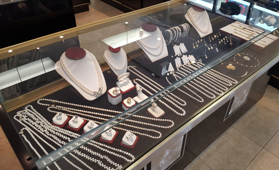 Pearls, Necklaces, Earrings, Morgan Taylor Jewelers, West Las Vegas