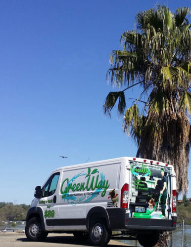 GreenWay Carpet Cleaning Las Vegas Van